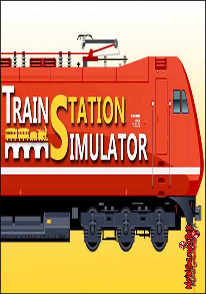 Train station simulator game