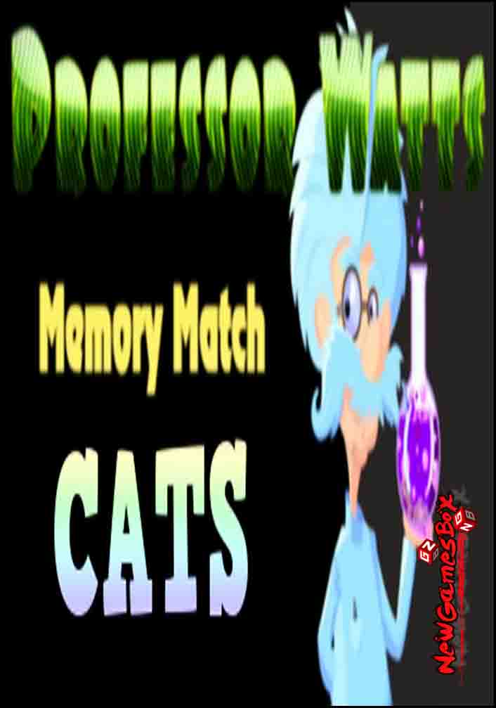 Professor Watts Memory Match Cats Free Download